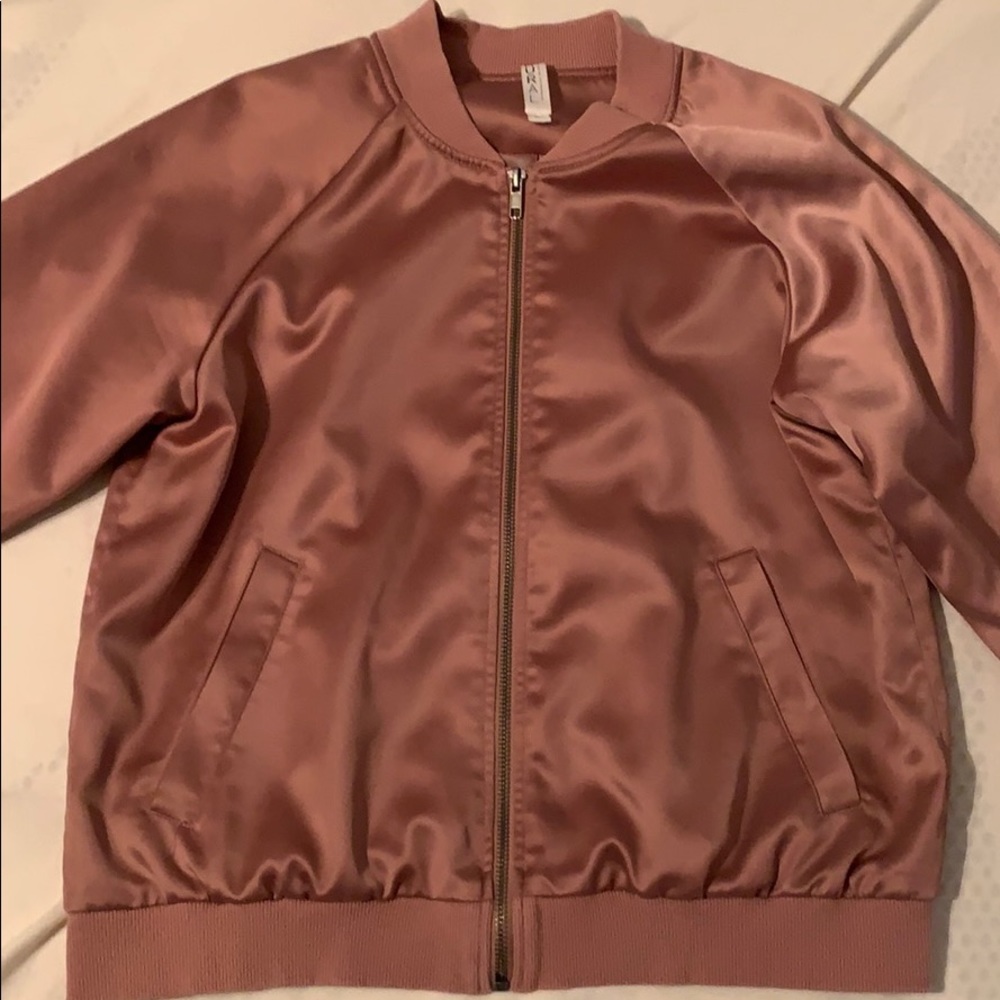 Pink Bomber Jacket - Picture 2 of 3